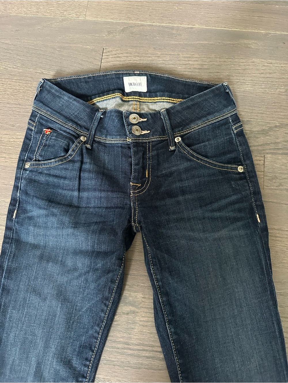 Hudson Jeans Dark Wash Bootcut Jeans - Picture 2 of 5